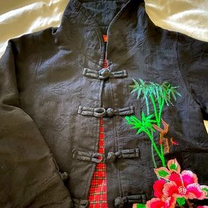 Embroidered Chinese style jacket